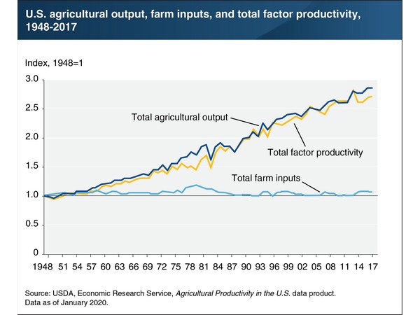 Agricultural Productivity in the U.S.